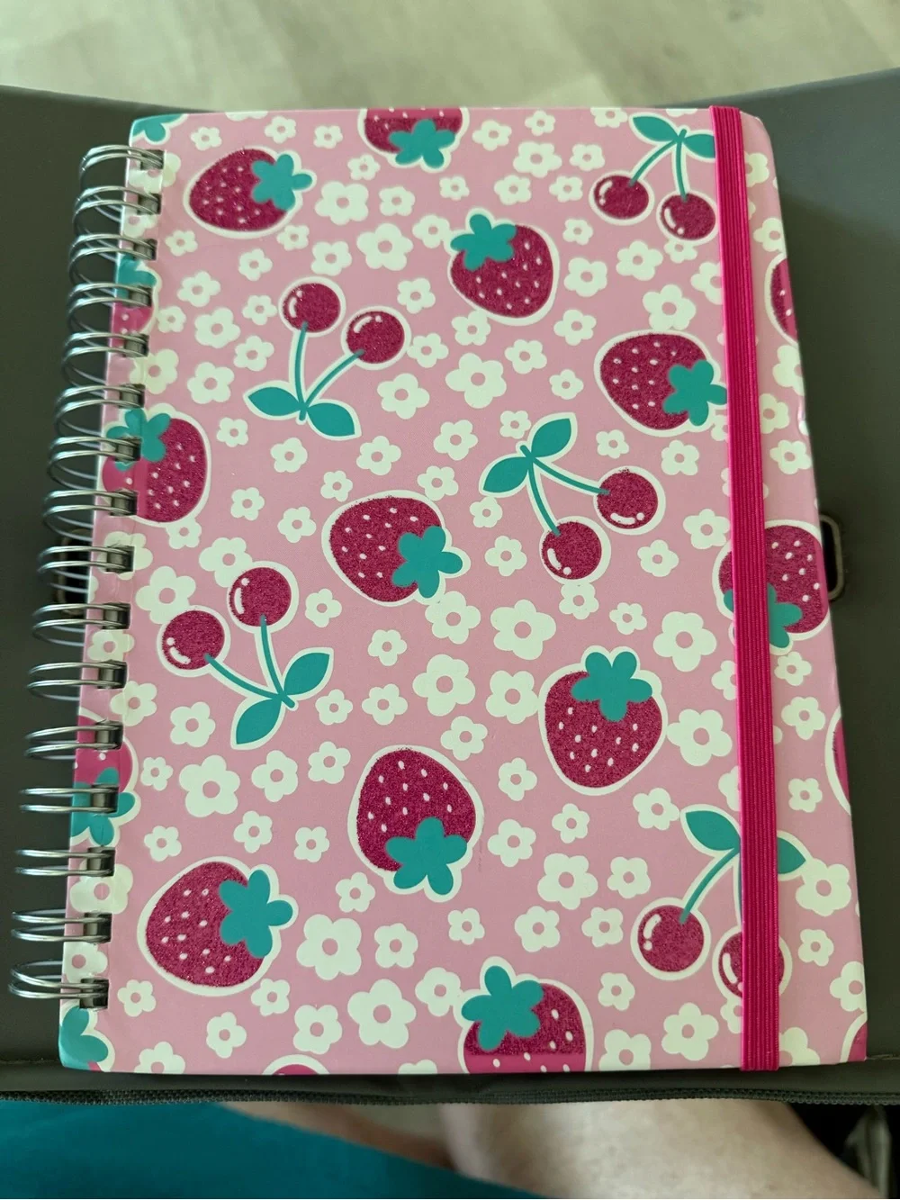 Paper studio pink spiral